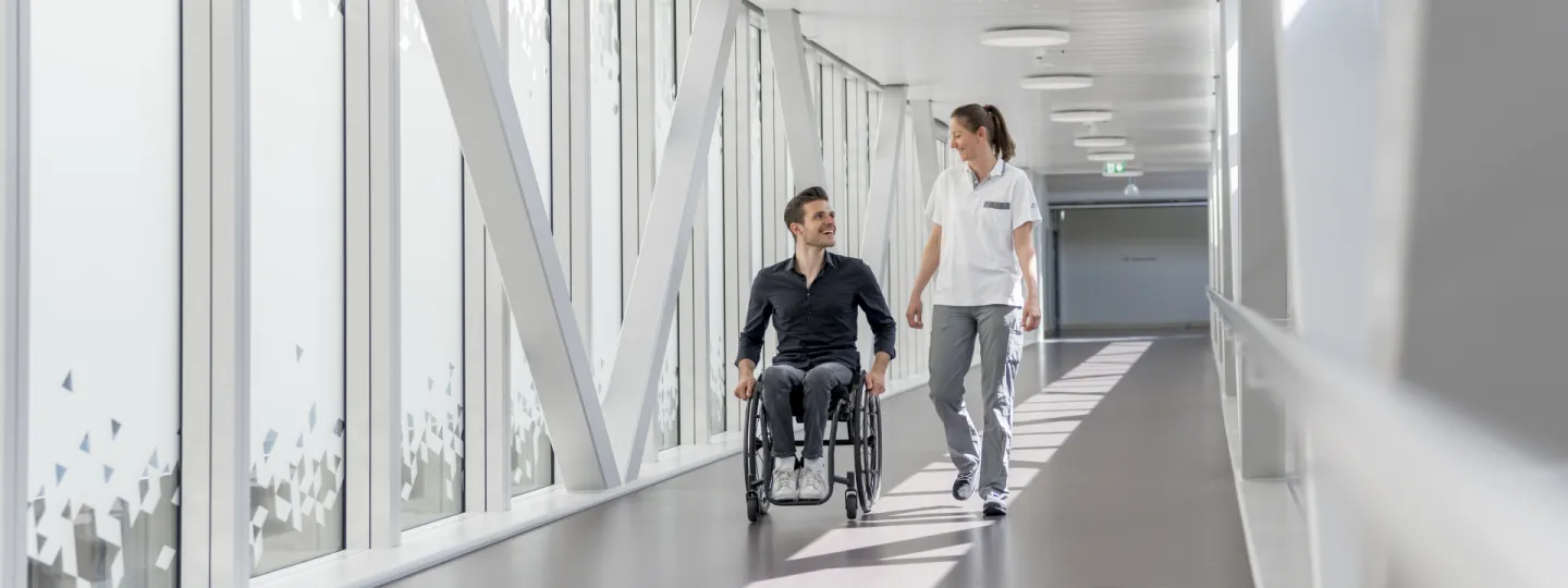 Arbeiten bei der Schweizer Paraplegiker-Gruppe