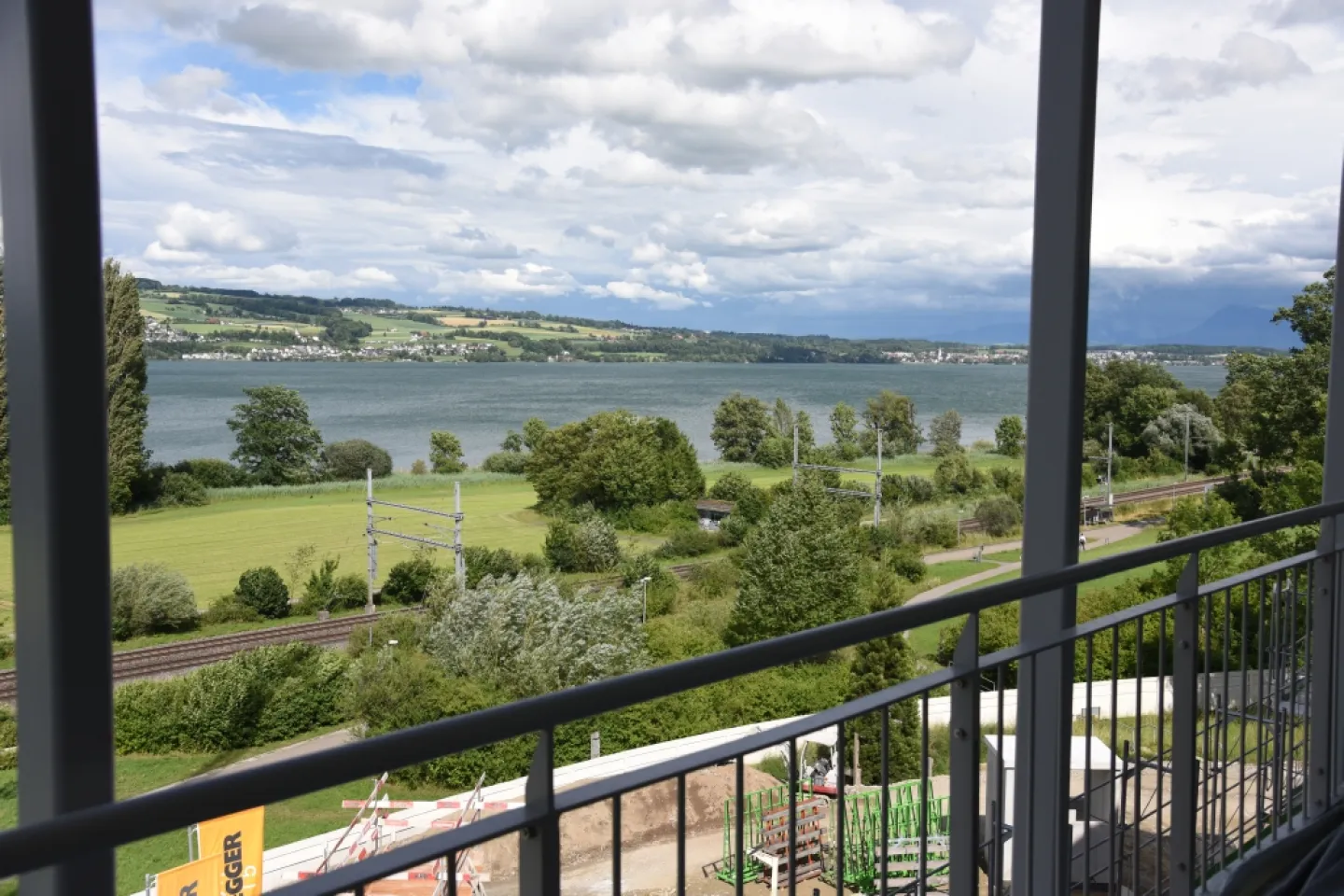 Aussicht vom neuen Nordtrakt SPZ