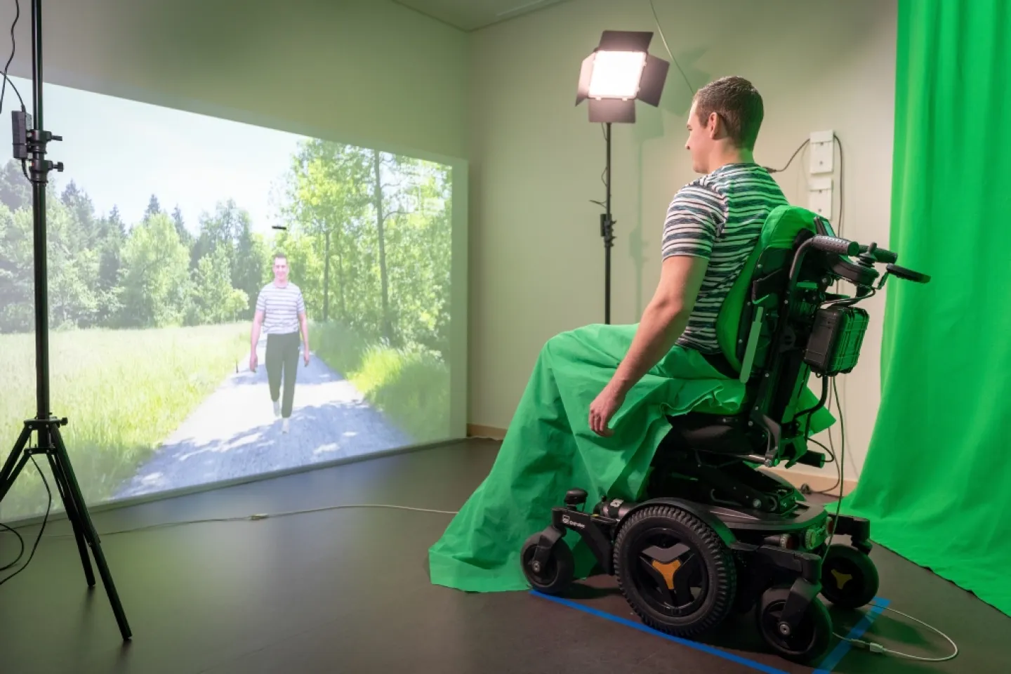 Virtual Walk Therapie_Patient