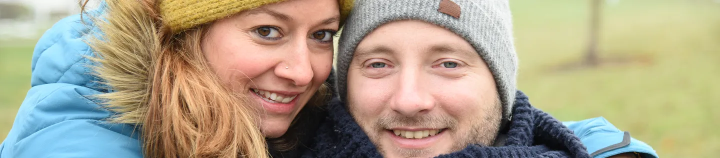 Portrait von Rahel und Damien