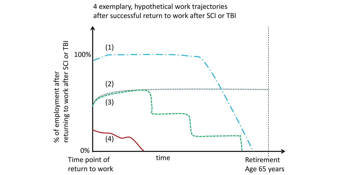 Work trajectories after SCI Swiss Paraplegic Research