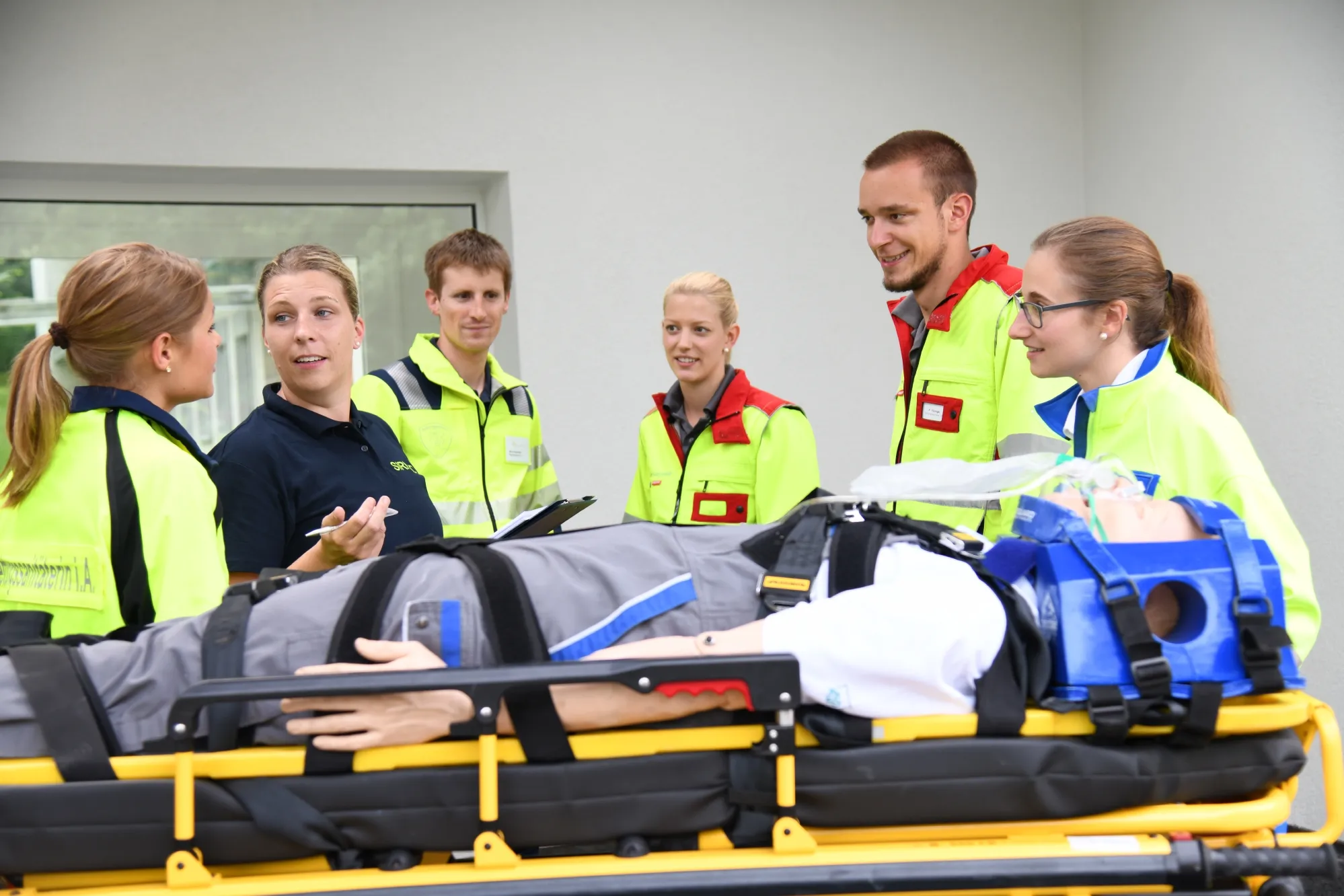 Berufsbildnerin im Rettungsdienst 