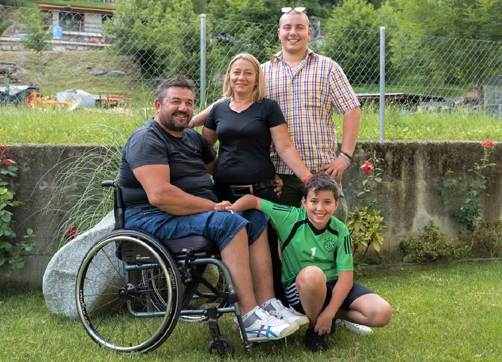 Akzeptanz Paraplegie Maurizio