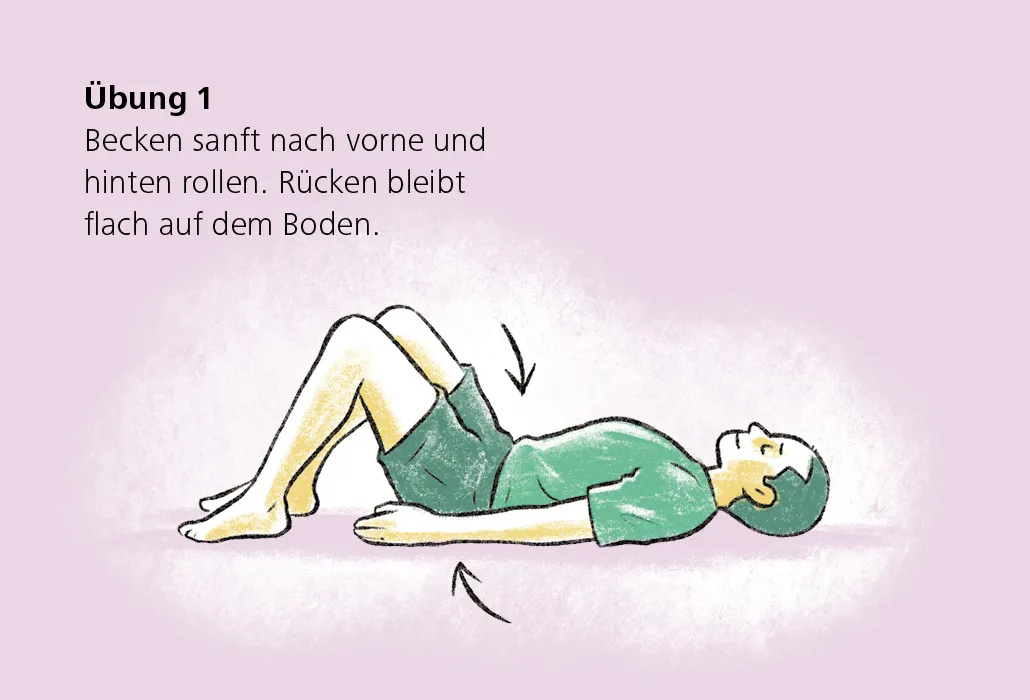 Rueckenratgeber Rueckenuebung - Schweizer Paraplegiker-Zentrum - Übung 1
