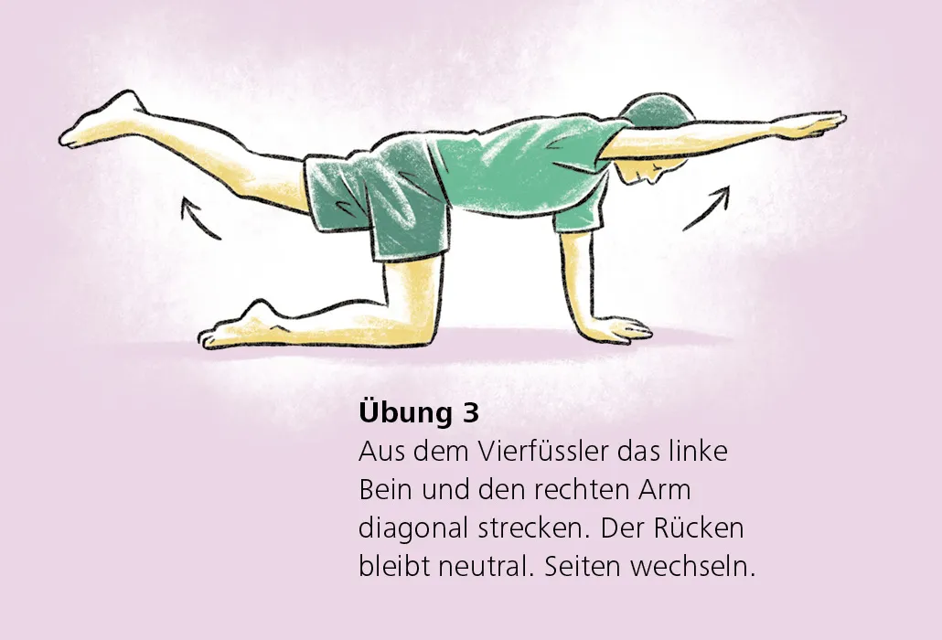 Rueckenratgeber Rueckenuebung - Schweizer Paraplegiker-Zentrum - Übung 3
