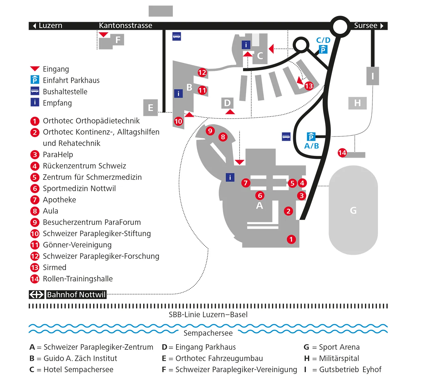 Situationsplan SPZ