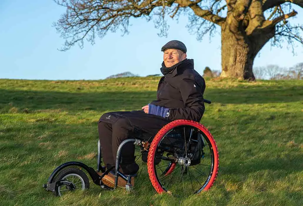Raindek® Raider peut être utilisé sans problème pour les aides à une roue.