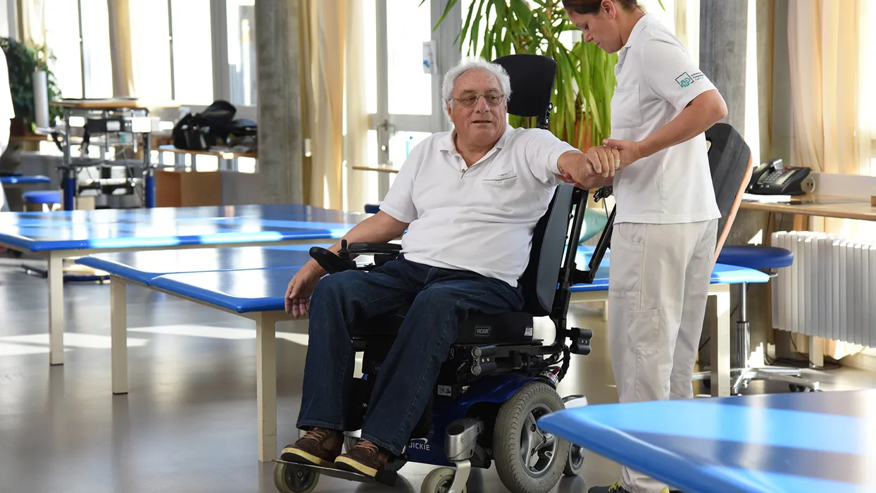 Physiotherapie im Schweizer Paraplegiker Zentrum