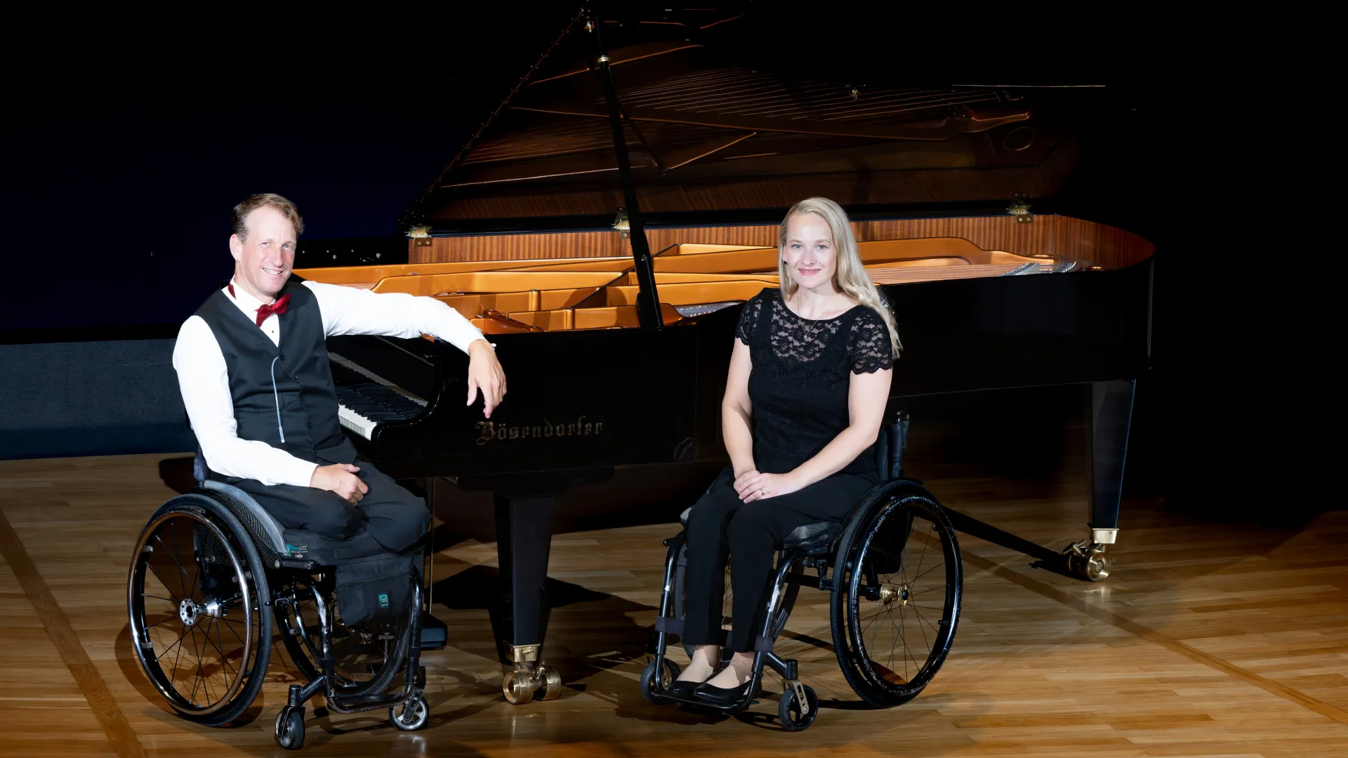 Elina Kaikova und Christian Wenk geben ein Benefinz Konzert im SPZ