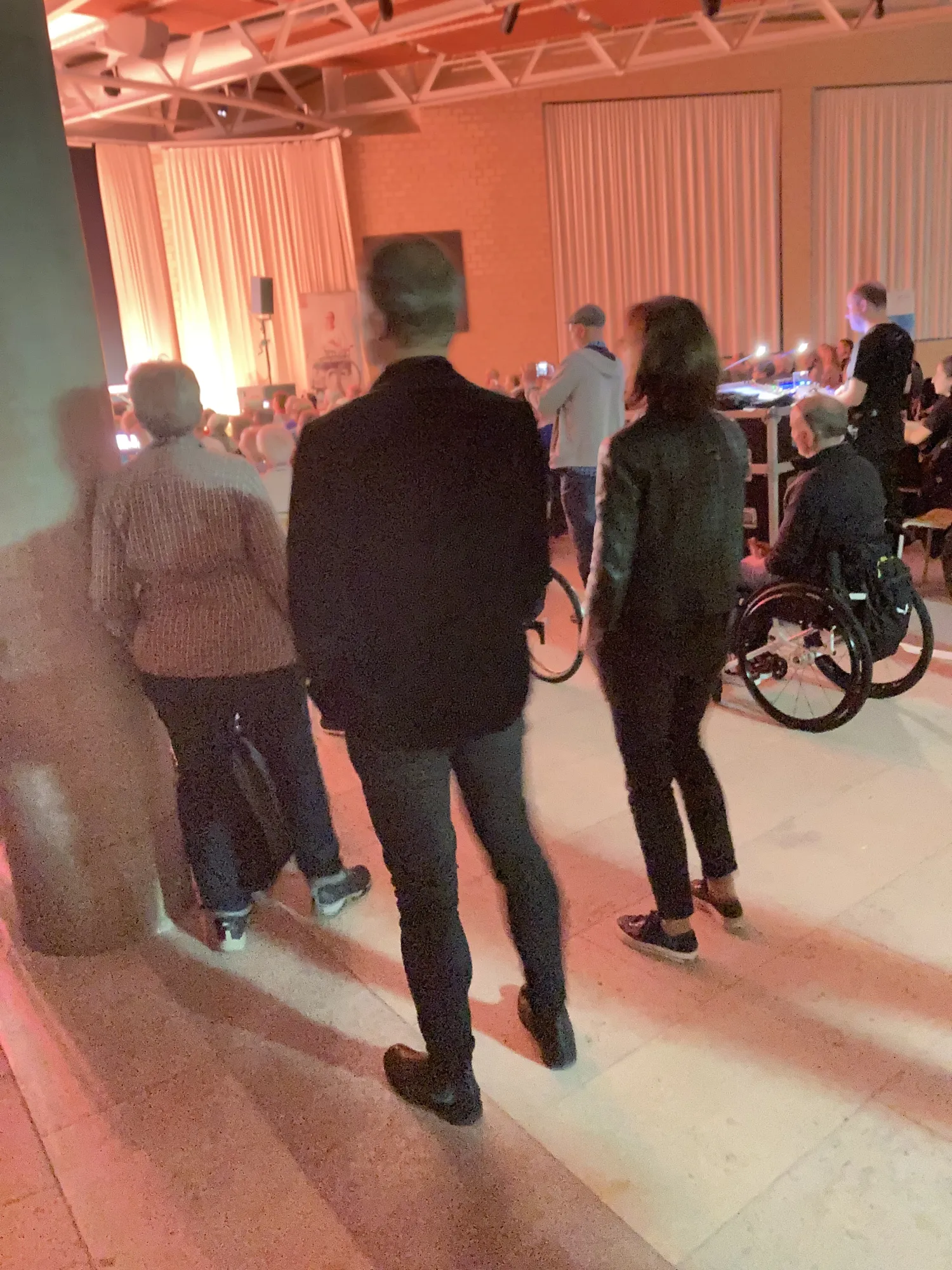 Blueskonzert Zuschauende
