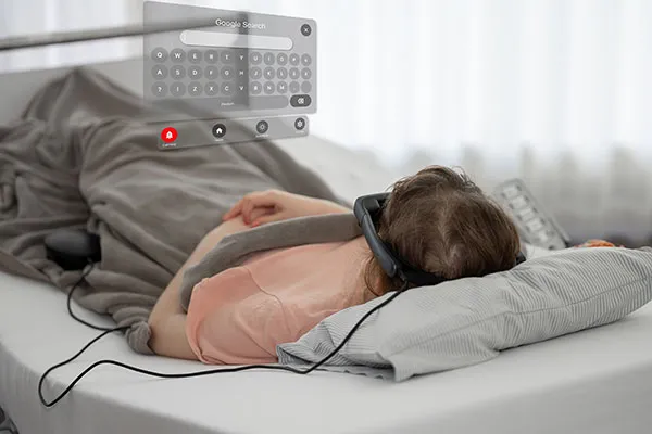 Paraverse, virtuelle Brille als Unterstützung für barrierefreien Zugang zur digitalen Welt.
