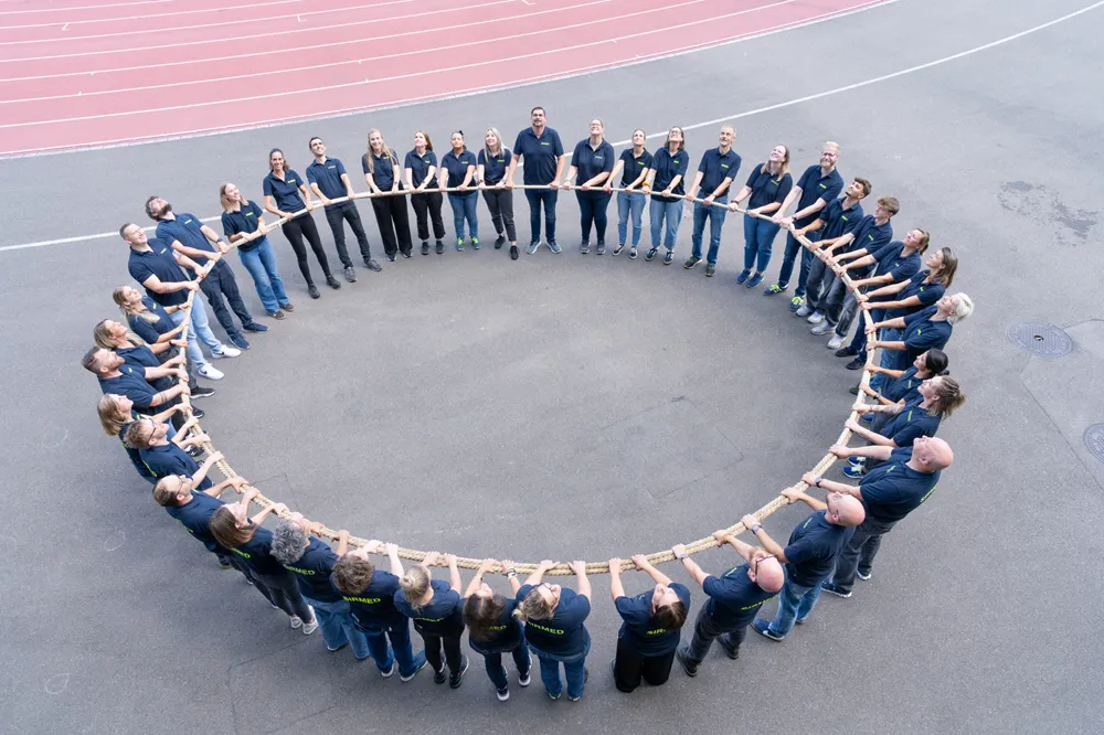 SIRMED Teamfoto Juli 2026