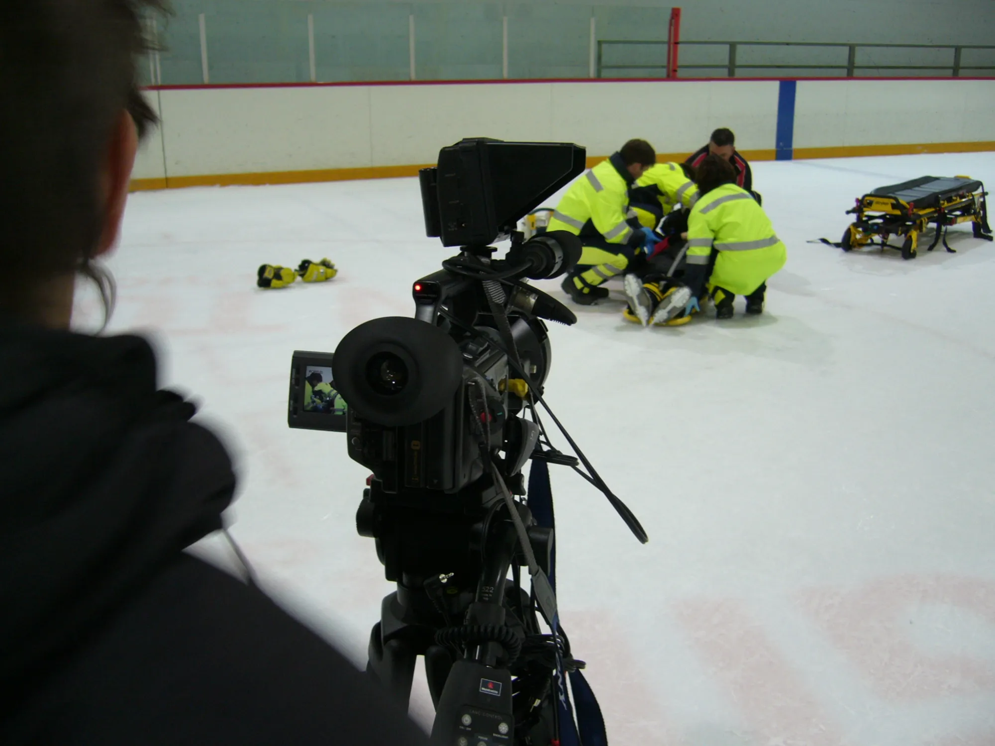 2007 - Rescue on ice für den Eishockeyverband 