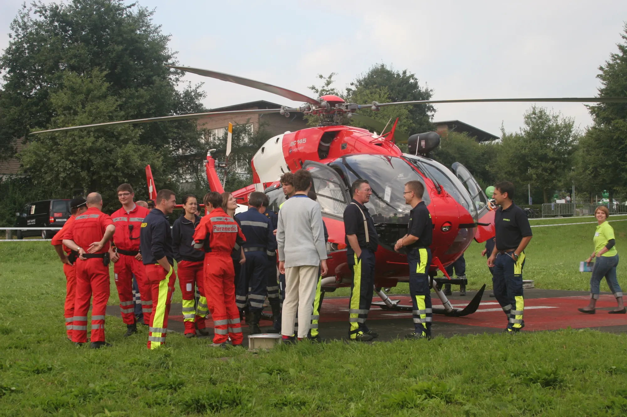 2010 - Rega zu Besuch im SPZ