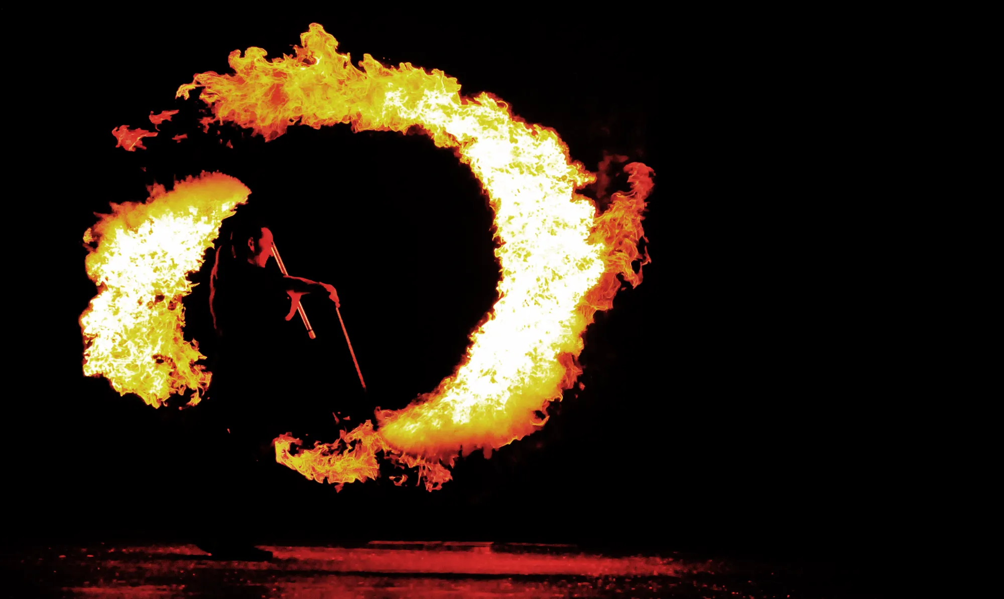 2014 - Feuershow beim 25-jährigem Jubiläum des VRS