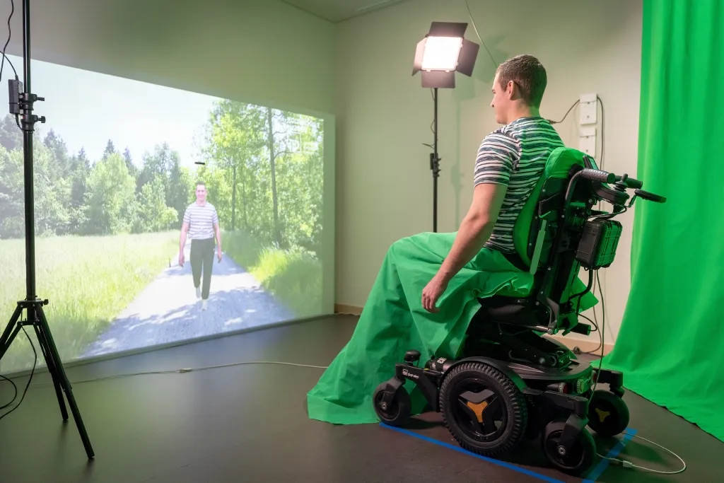 Virtual Walk Therapie Patient