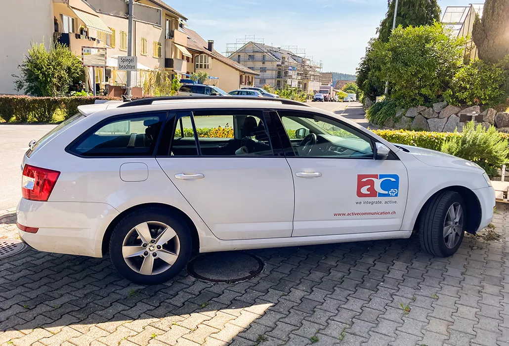 Als Hilfsmittelberaterin ist man sehr viel unterwegs.