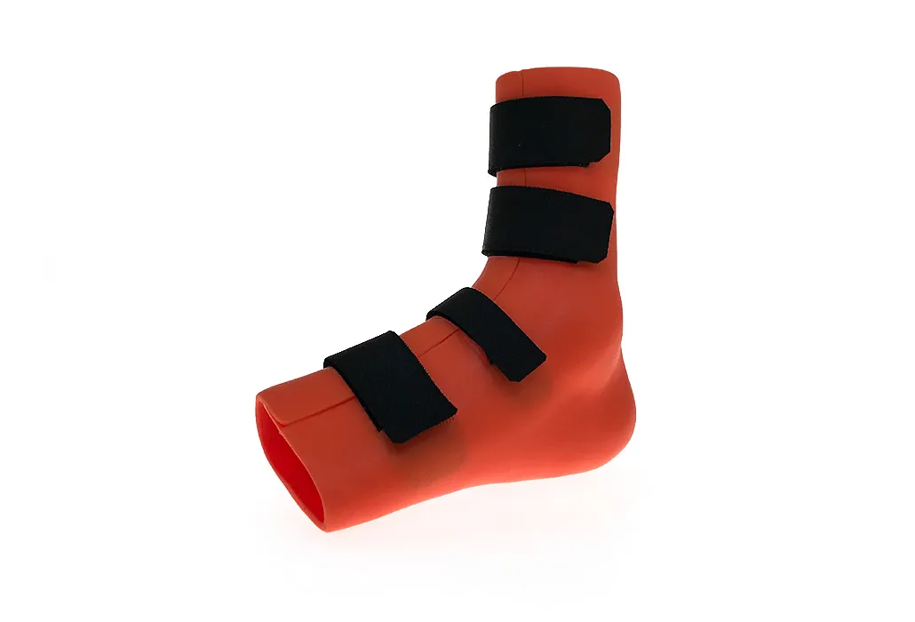 Orthotec Orthopädietechnik Orthesen Fussorthese orange