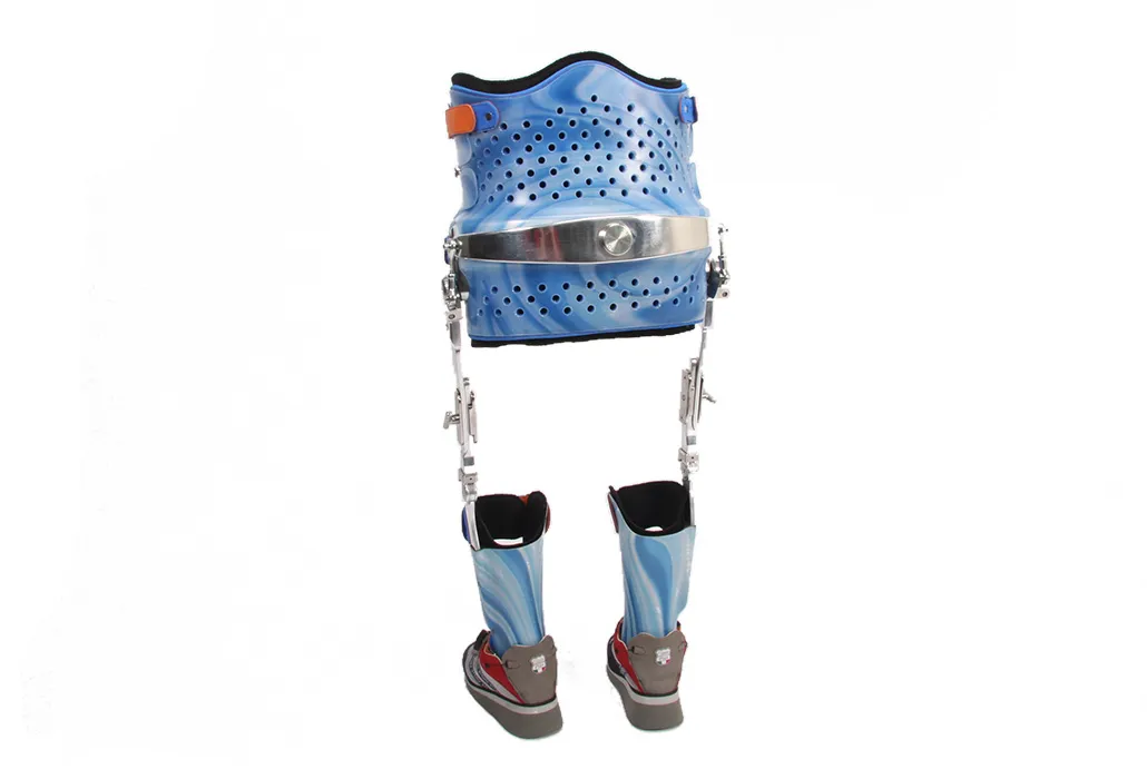 Orthotec Orthopaedietechnik Orthesen reziproke Gehorthese Rückenansicht