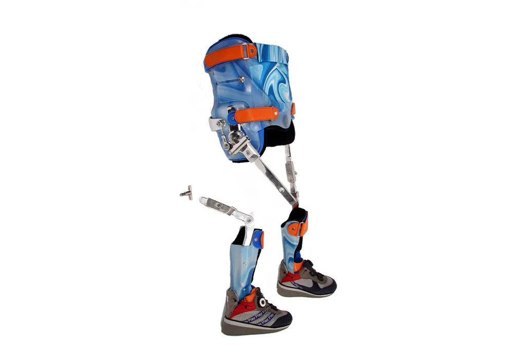 Orthotec Orthopädietechnik Orthesen reziproke Gehorthese geteilt