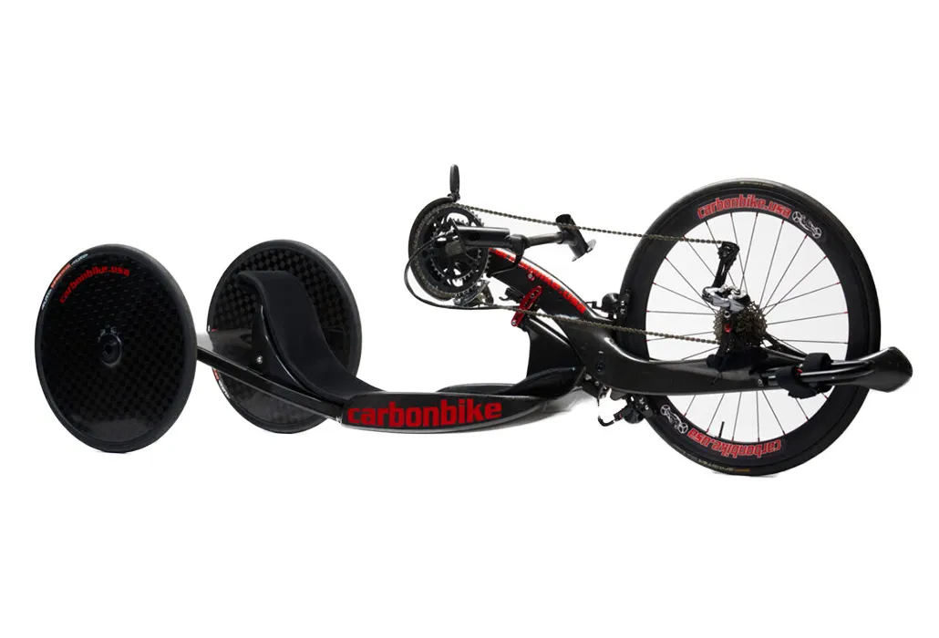Orthotec Rehatechnik Sportgeräte Handbike Liegebike Carbonbike R-2020