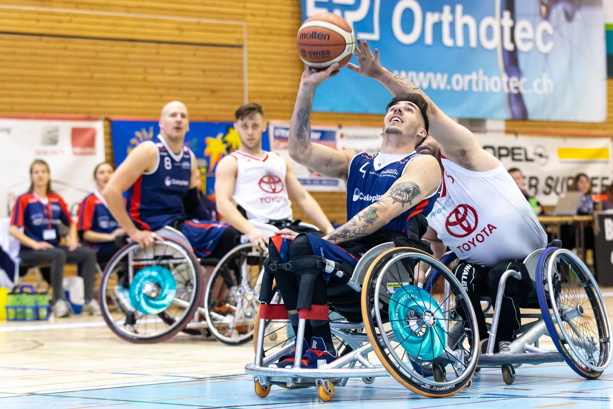 Pilatus Dragons, Rollstuhlbasketball der Spitzenklasse