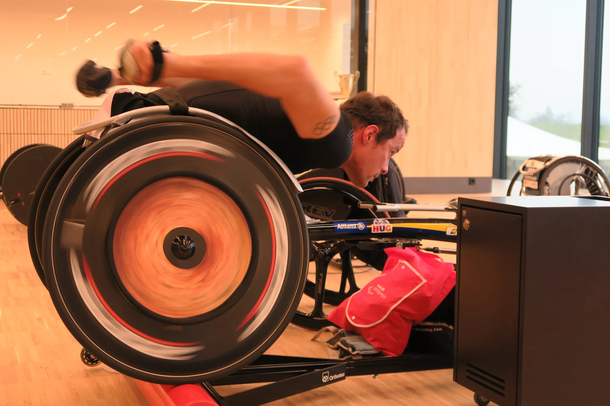 Rollen-Trainingshalle Schweizer Paraplegiker Stiftung