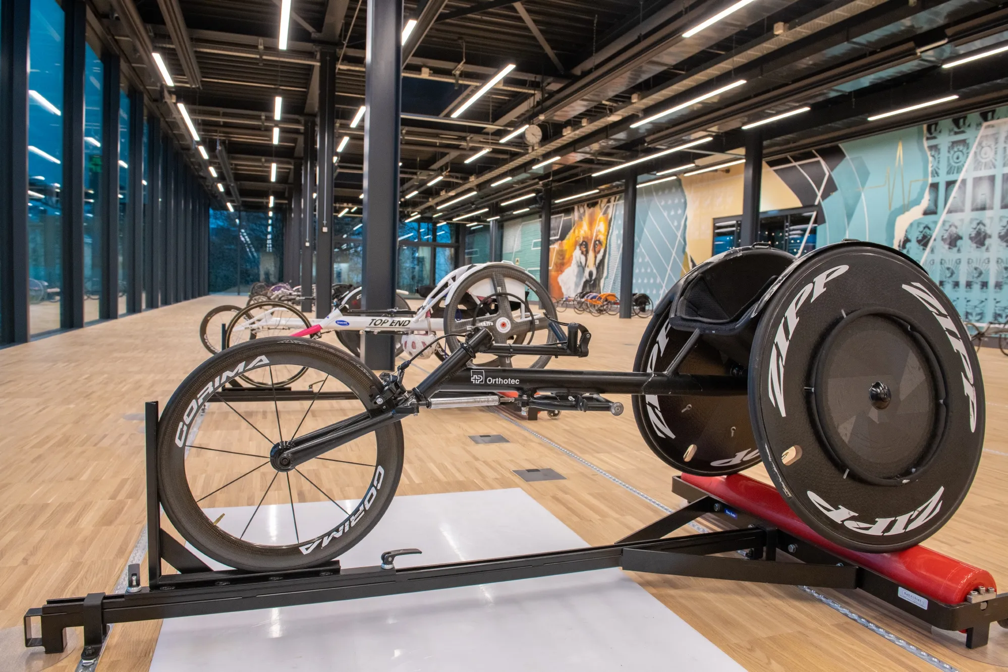Rollen-Trainingshalle Schweizer Paraplegiker Stiftung