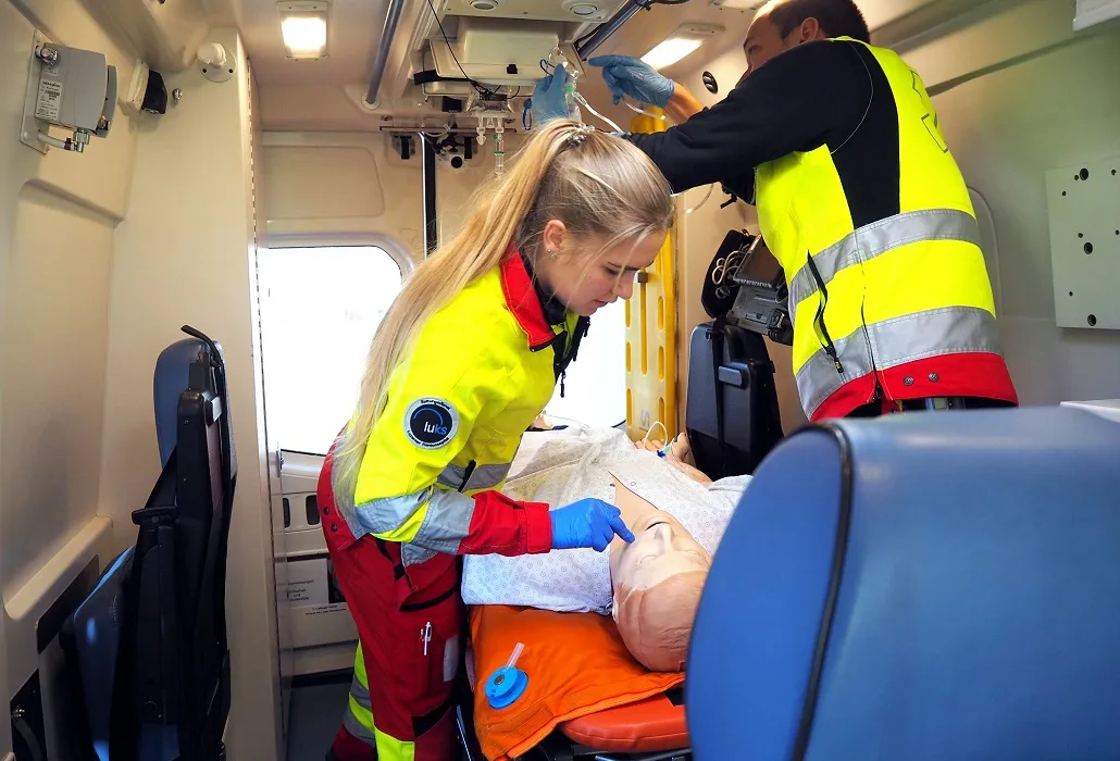 Sirmed  Simulationsuebung in der Ambulanz