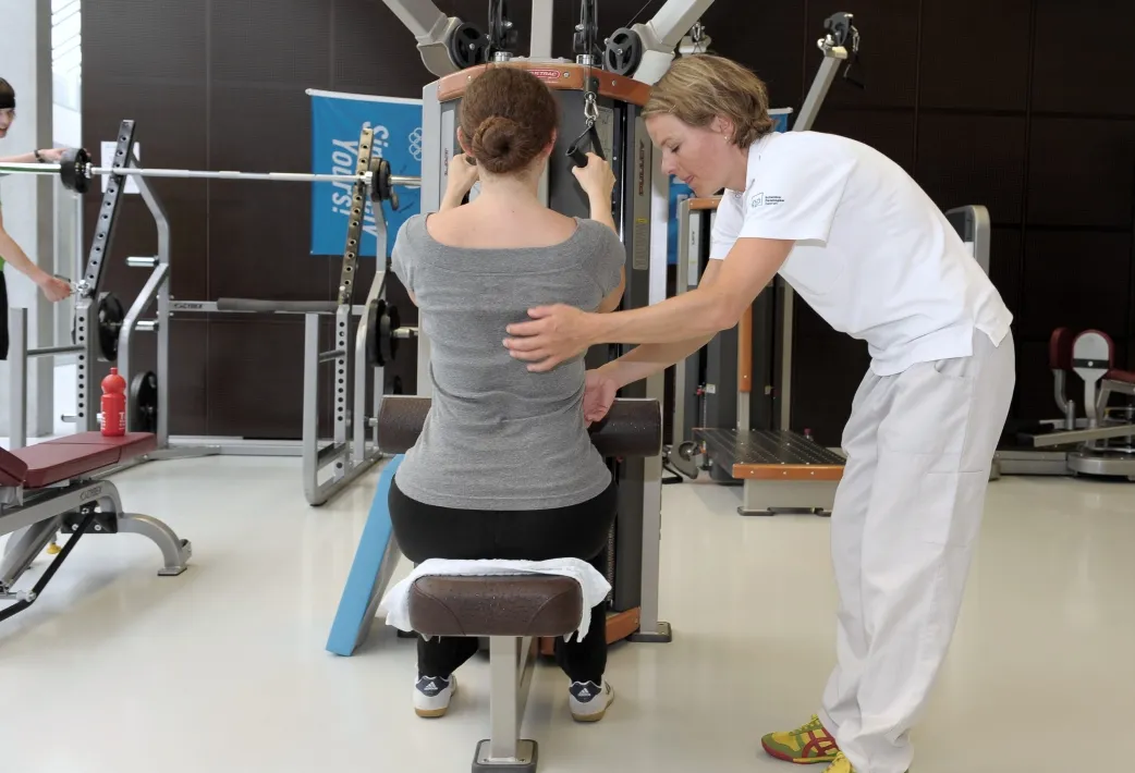 Sport-Physiotherapie in der Sportmedizin Nottwil